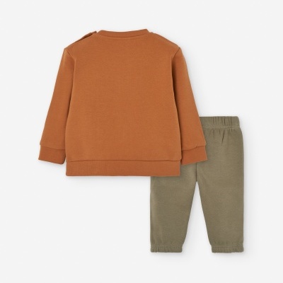 Fato de treino cardado