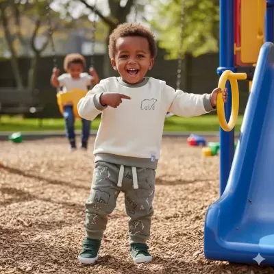 Fato de treino de bebé