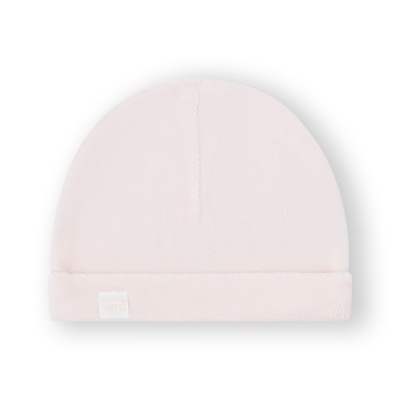 Gorro rosa veludo