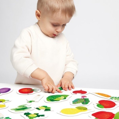 Puzzle frutas e vegetais +18M