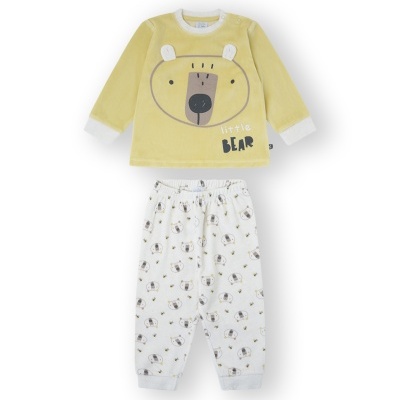 Pijama Urso de veludo