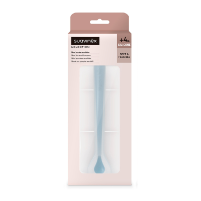 Colher de Silicone Gengivas Sensíveis - Azul