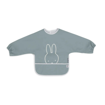 Babete com mangas — Miffy — Wild Rose / Sea Green