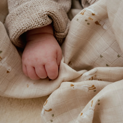 Little Dutch Fralda de musselina grande 120×120 — Little Goose