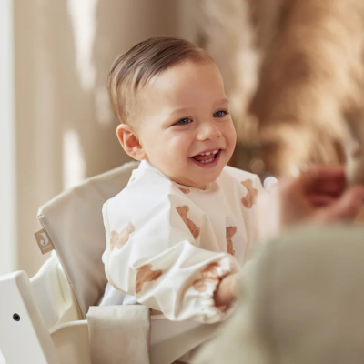 Babete com mangas — Teddy Bear (impermeável)