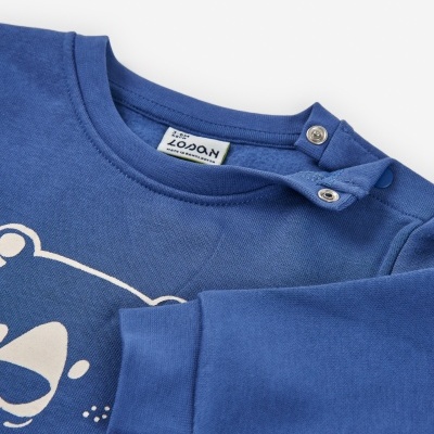 Camisola azul urso