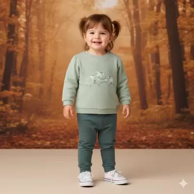 Conjunto de bebé menina