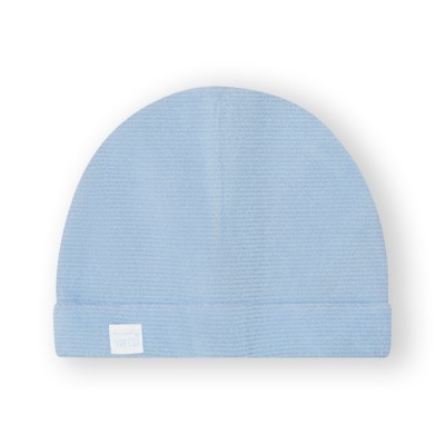 Gorro azul veludo