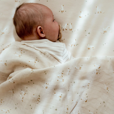 Little Dutch Fralda de musselina grande 120×120 — Little Goose