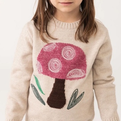 Camisola malha cogumelo