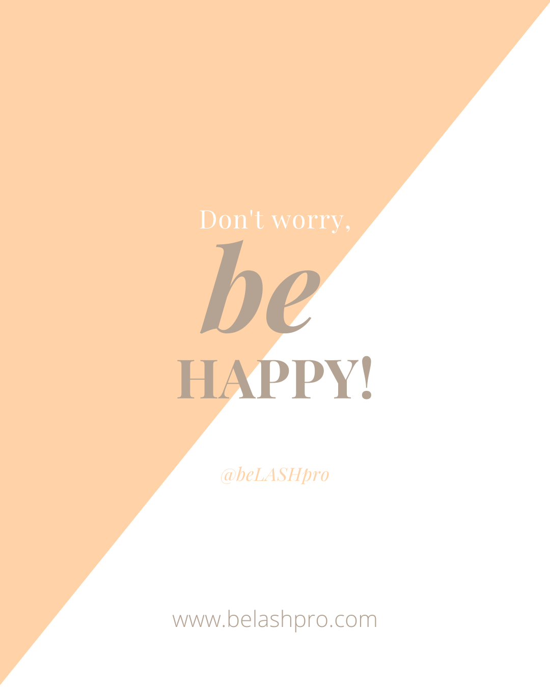 Desconstruindo a MARCA - beLASHpro "be"