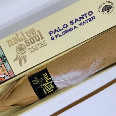 Incenso Native Soul - Pau Santo & Água Florida