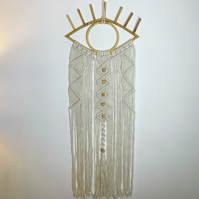 Caça Sonhos Olho Bambu