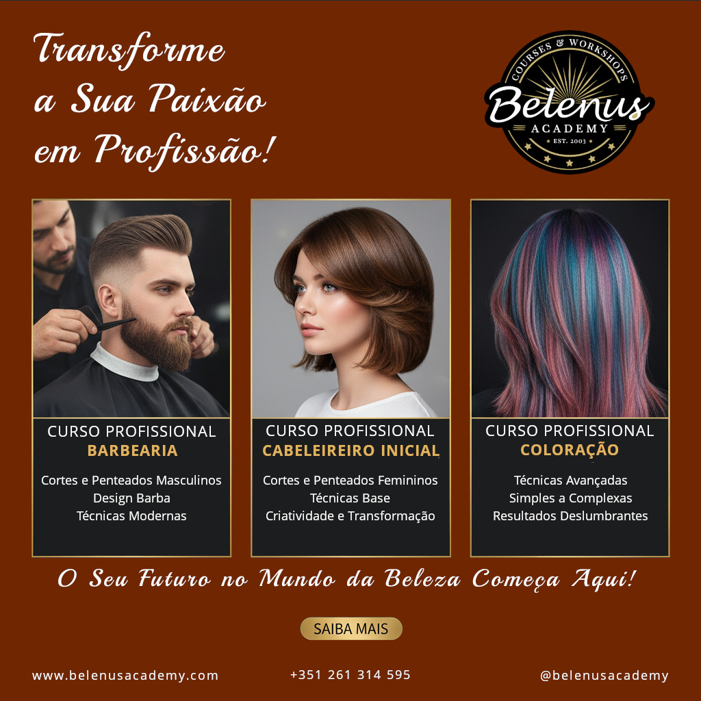 Cursos Cabeleireiro Barbearia