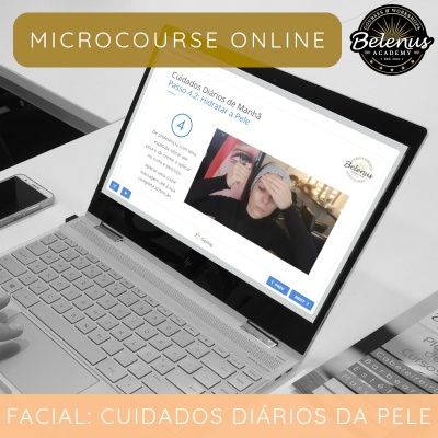 Microcurso Online: Cuidados Diários da Pele
