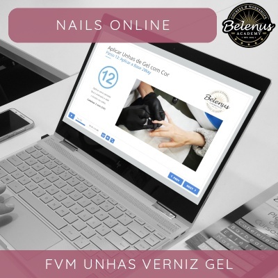 Curso de Unhas de Verniz Gel: e-Learning
