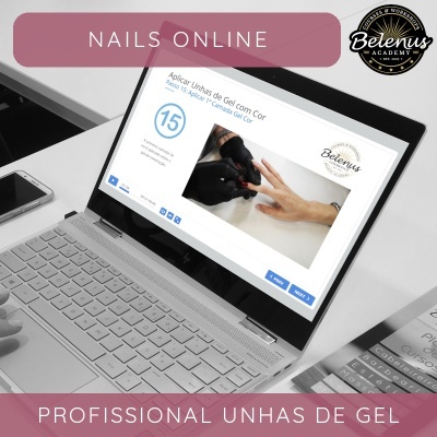 Curso Profissional de Unhas de Gel: e-Learning