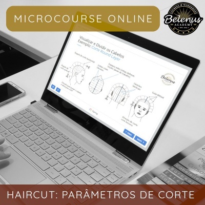Microcurso Online: Parâmetros de Corte de Cabelos