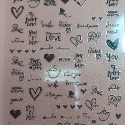 Stickers LOVE B235