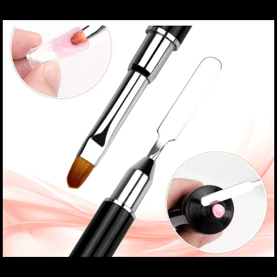 Pincel com Espátula Polygel