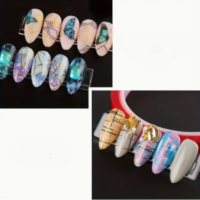 Unhas exibição Nailart