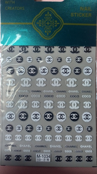 Sticker CC Chanel M-1034