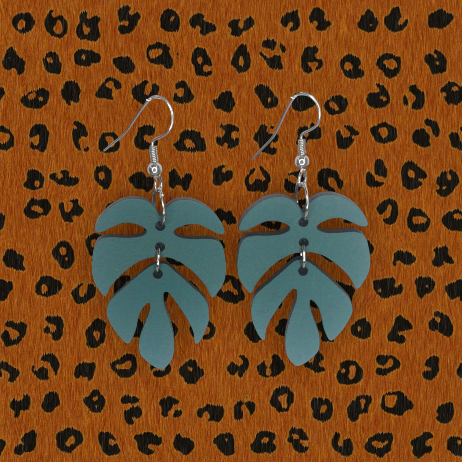 Brincos Monstera Brincos Monstera