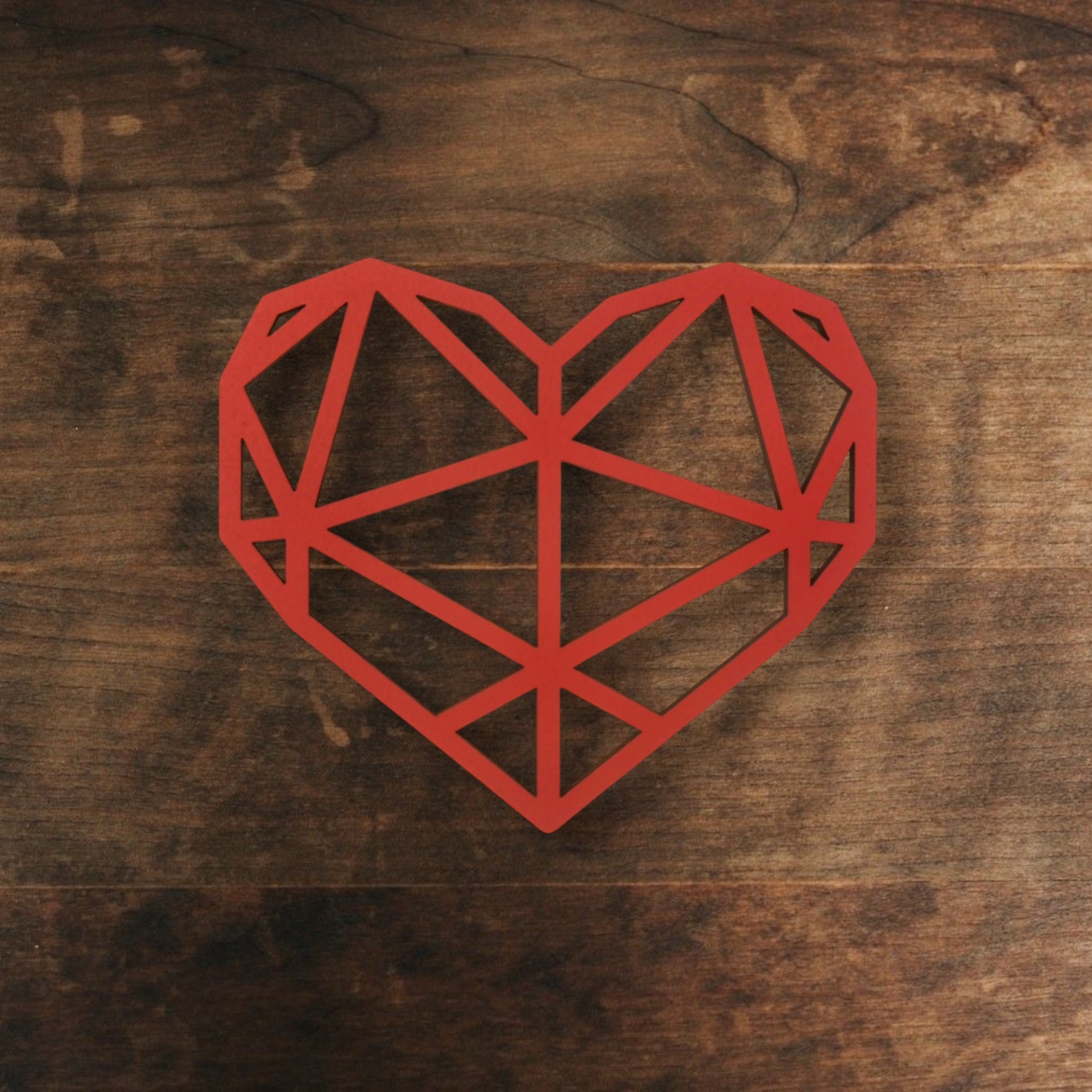 Coração Origami Coração Origami