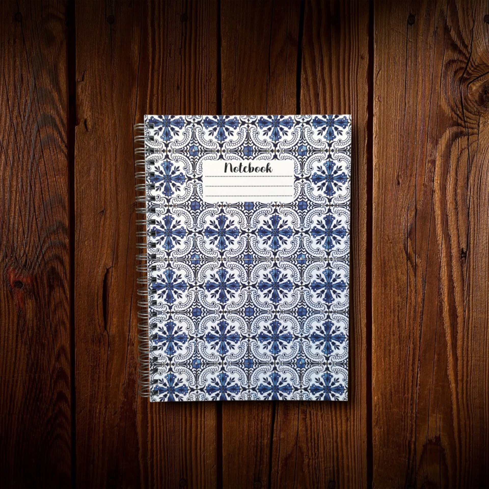 Caderno Azulejos Caderno Azulejos