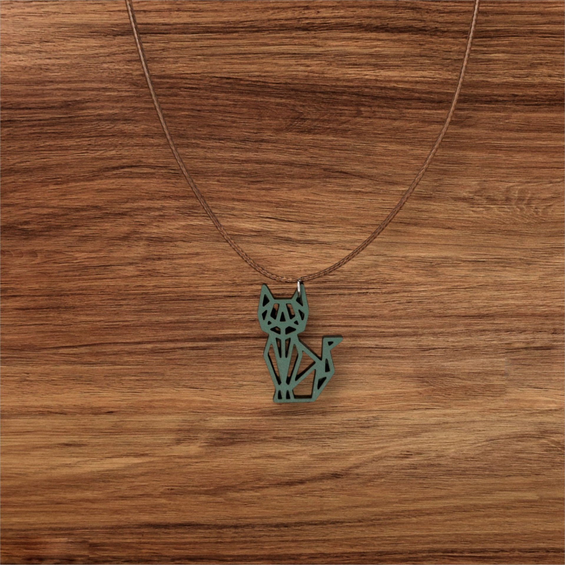 Colar Gato Origami Colar Gato Origami