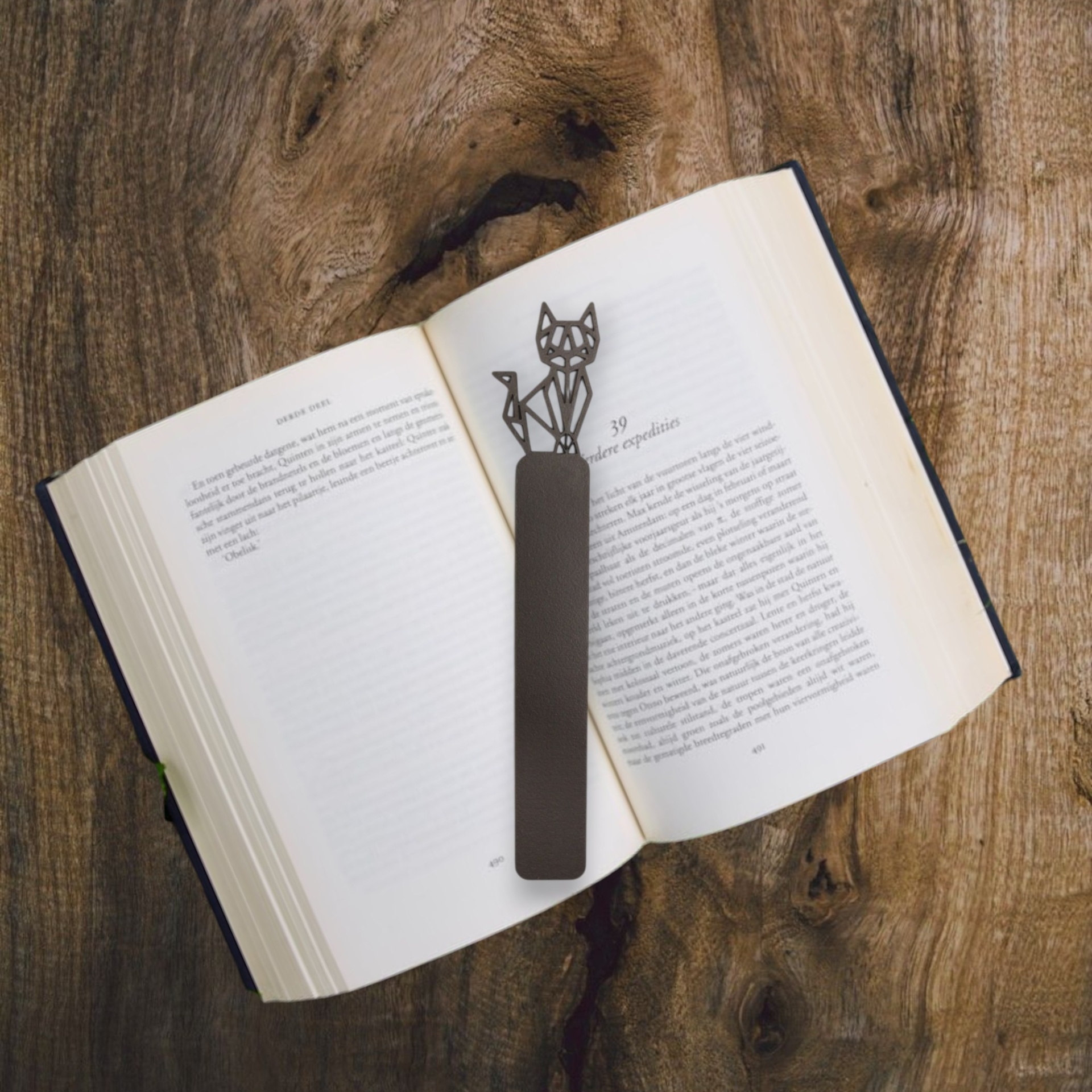 Marcador Gato Origami Marcador Gato Origami