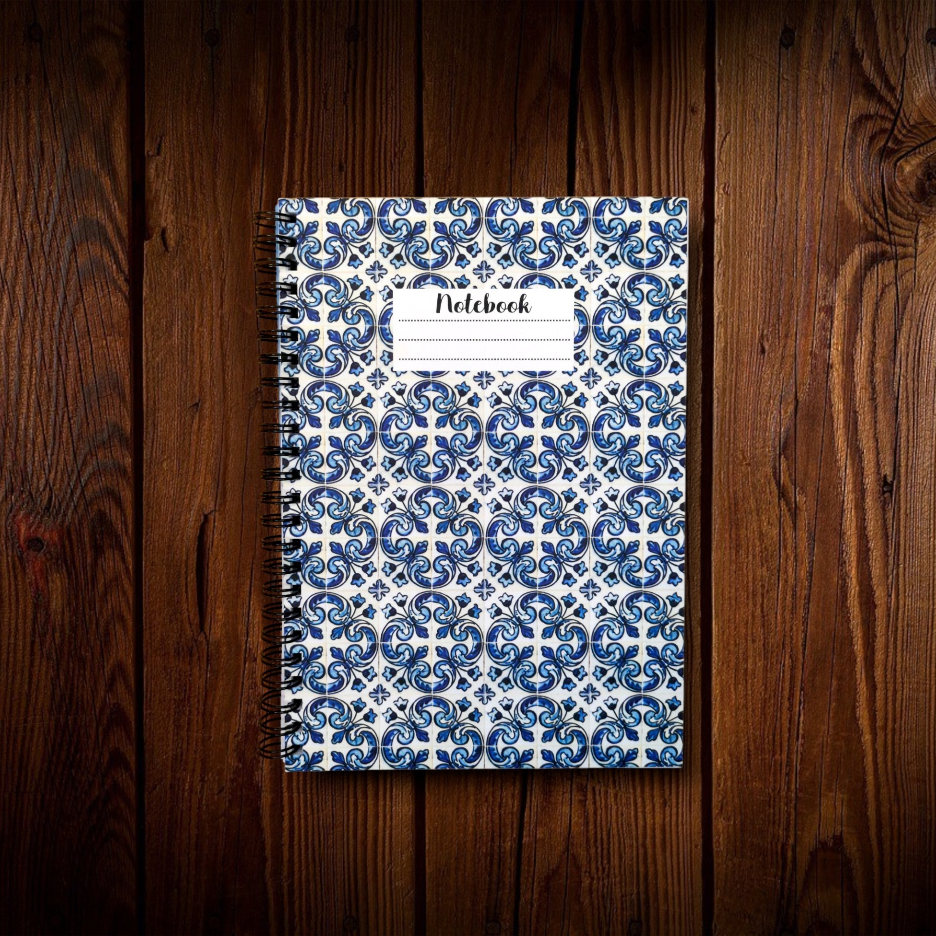 Caderno Azulejos Caderno Azulejos