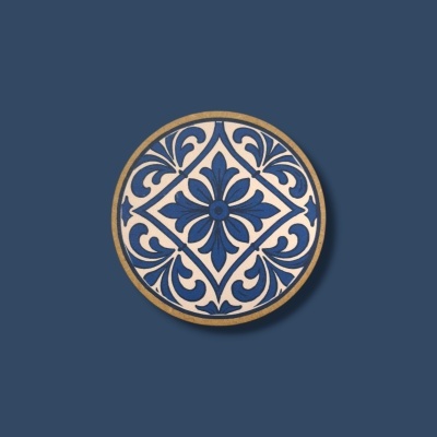 Base de Copos Azulejos