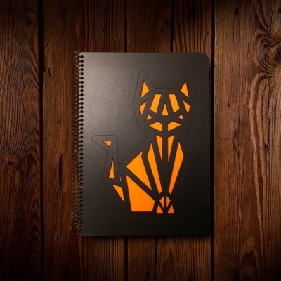 Caderno Gato Origami