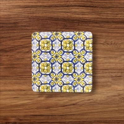 Base de Copos Azulejo