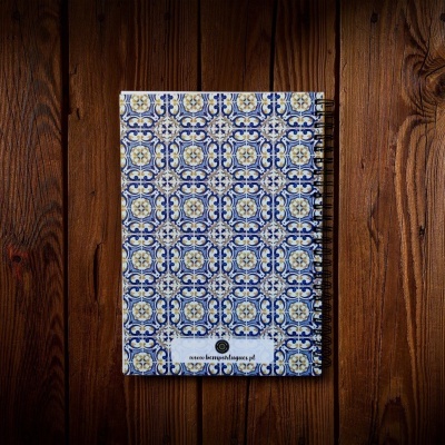Caderno Azulejos