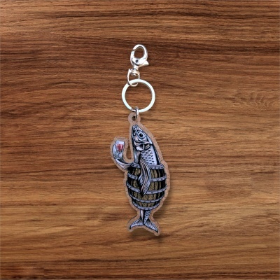 Porta-chaves Sardinha Pipo