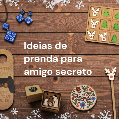 Ideias de prendas para amigo secreto: inspire-se!