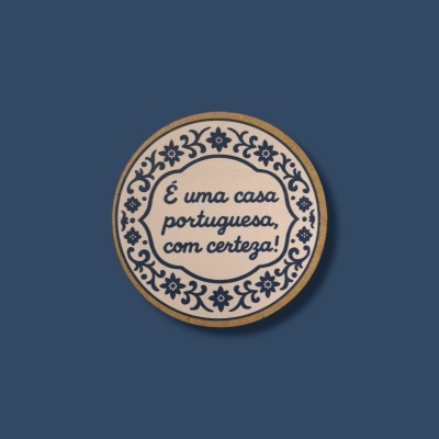 Base de Copos Azulejos