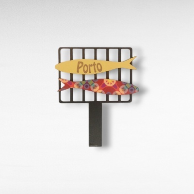 Magnético Sardinha na Grelha