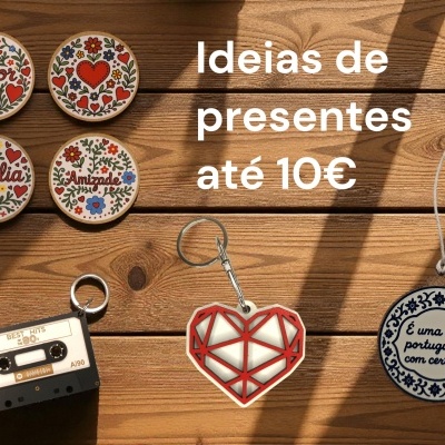 Presentes até 10€ para troca de prendas: ideias artesanais e Made in Porto