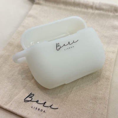 White Glow AirPods Case