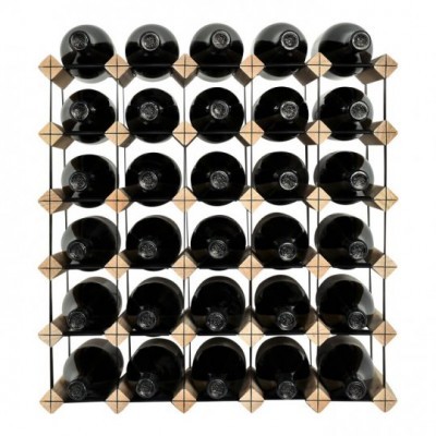 Garrafeira "Mensolas" para 30 garrafas