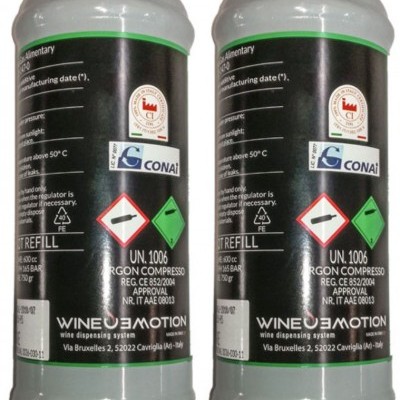 Cilindro de Argon para dispensador MIA