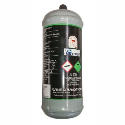 Cilindro de Argon para dispensador MIA