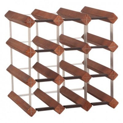 Garrafeira "Mensolas" para 12 garrafas