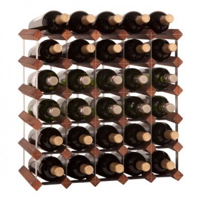 Garrafeira "Mensolas" para 30 garrafas