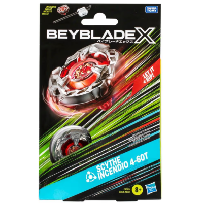 Beyblade X Scythe Incendio 4-60T Starter Pack Hasbro