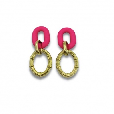 Brincos&#x20;de&#x20;a&#x00E7;o&#x20;e&#x20;poliresina&#x20;-&#x20;Java