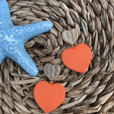 Brincos&#x20;forma&#x20;de&#x20;Cora&#x00E7;&#x00E3;o&#x20;-&#x20;Amor